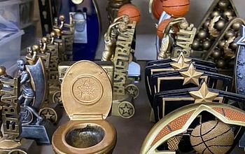 Basketball trophies